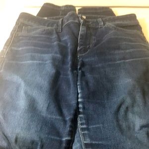 Sam Edelman jeans denim size 26 the kitten mid rise skinny ankle blue